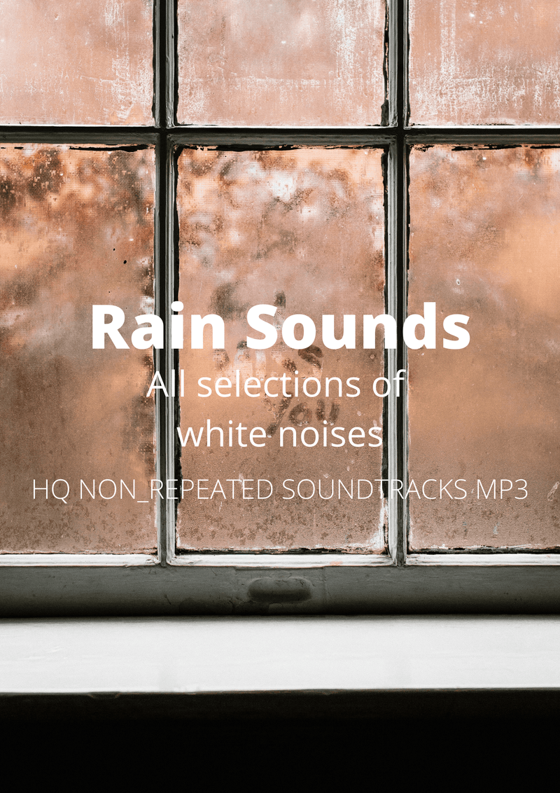 Deep Sleep Relax Music - HD rain sound/white noise MP3 soundtracks - SweetBlissLife