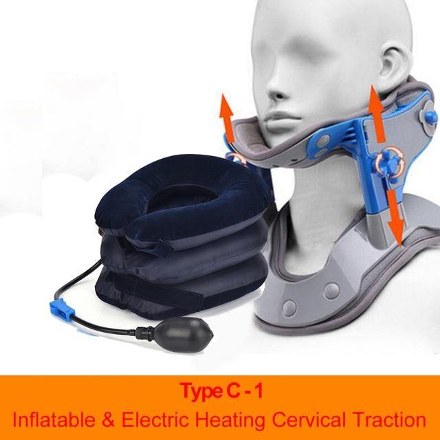 SBL CervicalFree Infrared Heating Neck Traction&Stretching Device - SweetBlissLife